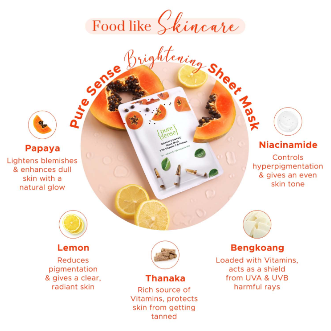 PureSense Vitamin C Sheet Mask