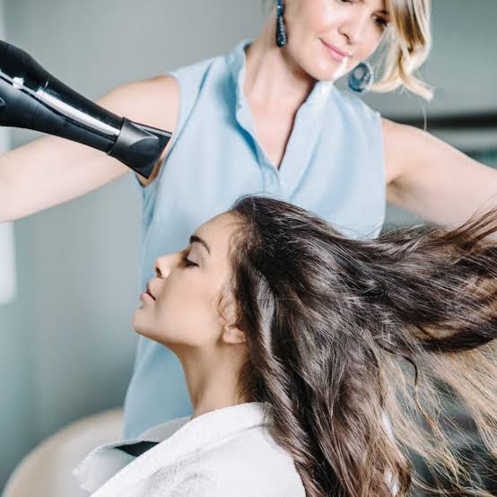 Blow Drying with Basic Styling